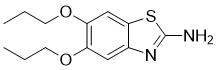 5,6-Dipropoxy-1,3-benzothiazol-2-amine molecular structure (CAS 885461-32-5)