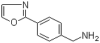 structure of CAS# 885466-67-1, 4-(2-Oxazolyl)benzenemethanamine