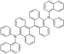 N,N'-Di-1-naphthalenyl-N,N'-diphenyl-[9,9'-bianthracene]-10,10'-diamine molecular structure (CAS 885502-26-1)