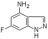structure of CAS# 885520-16-1, 6-Fluoro-1H-indazol-4-amine