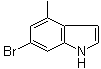 4-Methyl-6-bromoindole molecular structure (CAS 885520-51-4)
