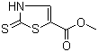 2-Mercaptothiazole-5-carboxylic acid methyl ester molecular structure (CAS 885685-70-1)