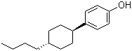 结构式 CAS# 88581-00-4, 4-(反式-4-丁基环己基)苯酚