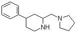 4-Phenyl-2-(1-pyrrolidinylmethyl)piperidine molecular structure (CAS 885951-15-5)