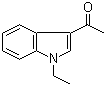 结构式 CAS# 88636-52-6, 1-(1-乙基-1H-吲哚-3-基)乙酮
