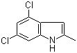 4,6-Dichloro-2-methylindole molecular structure (CAS 886362-21-6)
