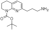 8-N-Boc-5,6,7,8-Tetrahydro-1,8-naphthyridin-2-propylamine molecular structure (CAS 886362-44-3)