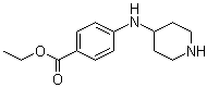 4-(4-Piperidinylamino)benzoic acid ethyl ester molecular structure (CAS 886362-80-7)