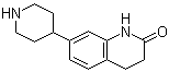 结构式 CAS# 886362-81-8, 3,4-二氢-7-(4-哌啶基)-2(1H)-喹啉酮
