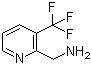 (3-(Trifluoromethyl)pyridin-2-yl)methanamine molecular structure (CAS 886371-24-0)