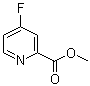 4-Fluoro-2-pyridinecarboxylic acid methyl ester molecular structure (CAS 886371-79-5)