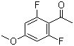 2',6'-Difluoro-4'-methoxyacetophenone molecular structure (CAS 886498-84-6)