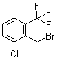 2-Chloro-6-(trifluoromethyl)benzyl bromide molecular structure (CAS 886500-26-1)
