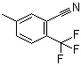 5-Methyl-2-(trifluoromethyl)benzonitrile molecular structure (CAS 886502-61-0)