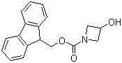 1-Fmoc-3-hydroxyazetidine molecular structure (CAS 886510-13-0)