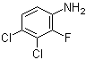 structure of CAS# 886762-39-6, 3,4-Dichloro-2-fluoroaniline