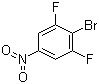 3,5-Difluoro-4-bromonitrobenzene molecular structure (CAS 886762-62-5)