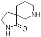 structure of CAS# 887118-43-6, 2,7-Diazaspiro[4.5]decan-1-one;2,7-Diazaspiro[4.5]decan-1-one