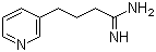 3-Pyridinebutanimidamide molecular structure (CAS 887578-93-0)
