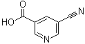 结构式 CAS# 887579-62-6, 5-氰基烟酸