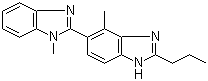 1,4'-二甲基-2'-丙基-2,5'-联-1H-苯并咪唑分子结构 (CAS 887583-89-3)