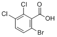 6-Bromo-2,3-dichlorobenzoic acid molecular structure (CAS 887584-64-7)