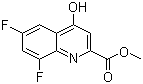 Methyl 6,8-difluoro-4-hydroxyquinoline-2-carboxylate molecular structure (CAS 887589-28-8)