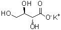Potassium D-erythronate molecular structure (CAS 88759-55-1)