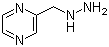 2-(Hydrazinylmethyl)pyrazine molecular structure (CAS 887592-66-7)