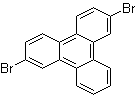 2,7-Dibromotriphenylene molecular structure (CAS 888041-37-0)