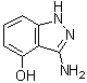 3-Amino-4-hydroxyindazole molecular structure (CAS 88805-68-9)