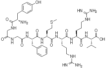 8-L-Valineadrenorphin (human) molecular structure (CAS 88866-92-6)
