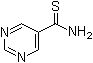 structure of CAS# 88891-75-2, 5-Pyrimidinecarbothioamide