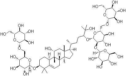 structure of CAS# 88901-36-4, Mogroside V;Momordica Extract