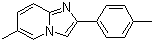 structure of CAS# 88965-00-8, 6-Methyl-2-(4-methylphenyl)imidazo[1,2-a]pyridine