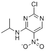 2-Chloro-N-isopropyl-5-nitropyrimidin-4-amine molecular structure (CAS 890094-38-9)