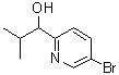 5-Bromo-alpha-(1-methylethyl)-2-pyridinemethanol molecular structure (CAS 890150-88-6)