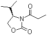 (R)-(-)-4-异丙基-3-丙酰基-2-恶唑烷酮分子结构 (CAS 89028-40-0)