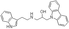 alpha-[[[2-(1H-Indol-3-yl)ethyl]amino]methyl]-9H-carbazole-9-ethanol molecular structure (CAS 890643-16-0)