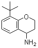 8-叔丁基苯并二氢吡喃-4-胺分子结构 (CAS 890839-83-5)