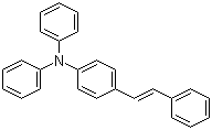 structure of CAS# 89114-74-9, Diphenyl(4-styrylphenyl)amine