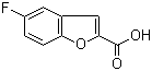 5-Fluorobenzofuran-2-carboxylic acid molecular structure (CAS 89197-62-6)