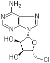 5'-Chloro-5'-deoxyadenosine molecular structure (CAS 892-48-8)