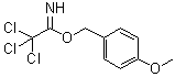 结构式 CAS# 89238-99-3, 4-甲氧基苄基三氯亚氨乙酸酯