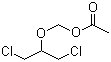 结构式 CAS# 89281-73-2, 1,3-二氯-2-(乙酰氧基甲氧基)丙烷