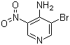 4-氨基-3-溴-5-硝基吡啶分子结构 (CAS 89284-05-9)