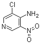 结构式 CAS# 89284-28-6, 3-氯-5-硝基-4-吡啶胺