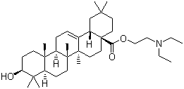 2-(Diethylamino)ethyl oleanolate molecular structure (CAS 892869-50-0)