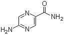 5-Amino-2-pyrazinecarboxamide molecular structure (CAS 89323-09-1)