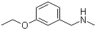 (3-Ethoxyphenyl)-N-methylmethanamine molecular structure (CAS 893581-62-9)